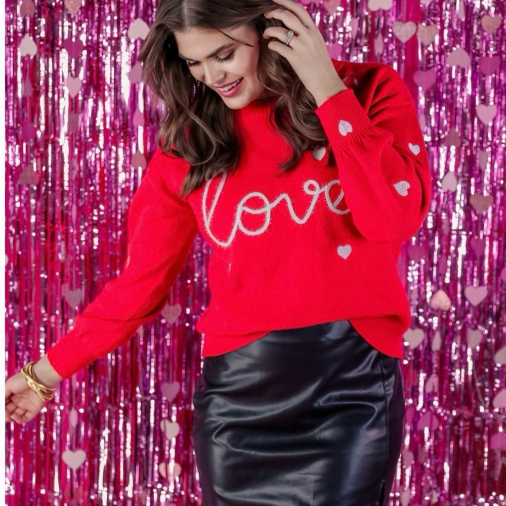 Love Tinsel Sweater NWT - Picture 4 of 6
